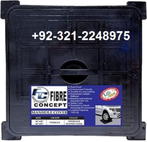 Fibre Concept Plastic PVC Manhole Cover Vehicle Grade