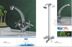 Faisal Sanitary Star Bath set cp 2507