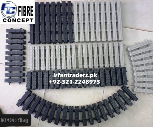 PVC Grating Plastic Drainage fiber concept FC