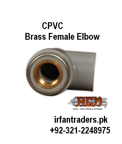 agm cpvc brass female elbow 3/4 1/2