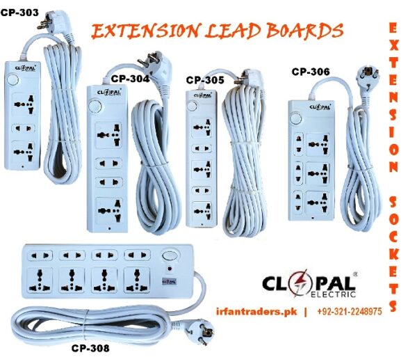 Extension Lead Board Prices in Karachi CLOPAL Electric