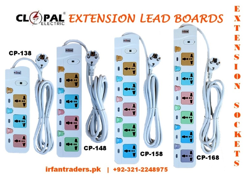 Extension Socket Lead Board Prices in Karachi Pakistan - Irfan Traders