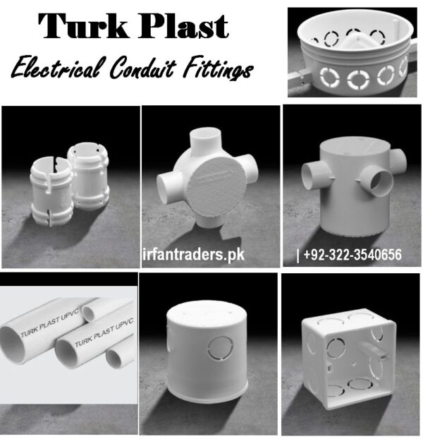 Turk Plast Electric Conduit Pipes and Fittings