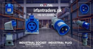 clopal industrial plugs and socket blue prices rates in karachi