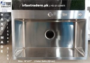 Kitchen Sink Bowl 18x27 Prices Fibre Concept Karachi hand made sink