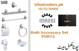 porta bath room accessory set Idrees Sanitary Fittings