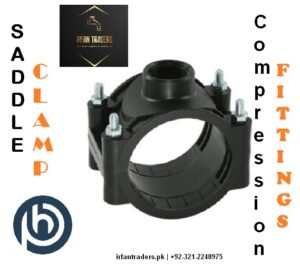 Saddle Clamp Connection clip Compression Fitting Hydroplast PP PE