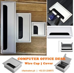 Computer Desk Office Table Wire Cap Wire Cover clopal