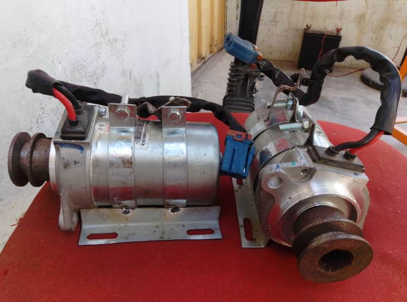 1 HP 12v DC Motor for Donkey pumps Pully machines Karachi