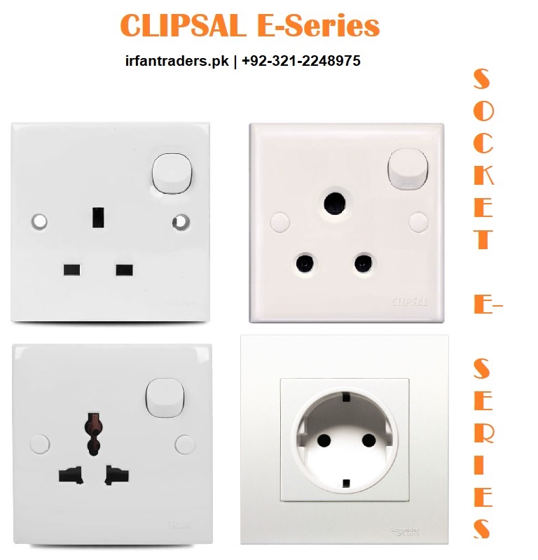 Schneider clipsal e series socket price in Karachi Pakistan